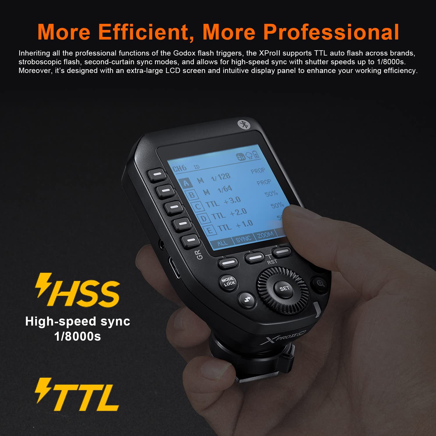 Amazon | GODOX XPROII C ワイヤレスフラッシュトリガー TTL 2.4